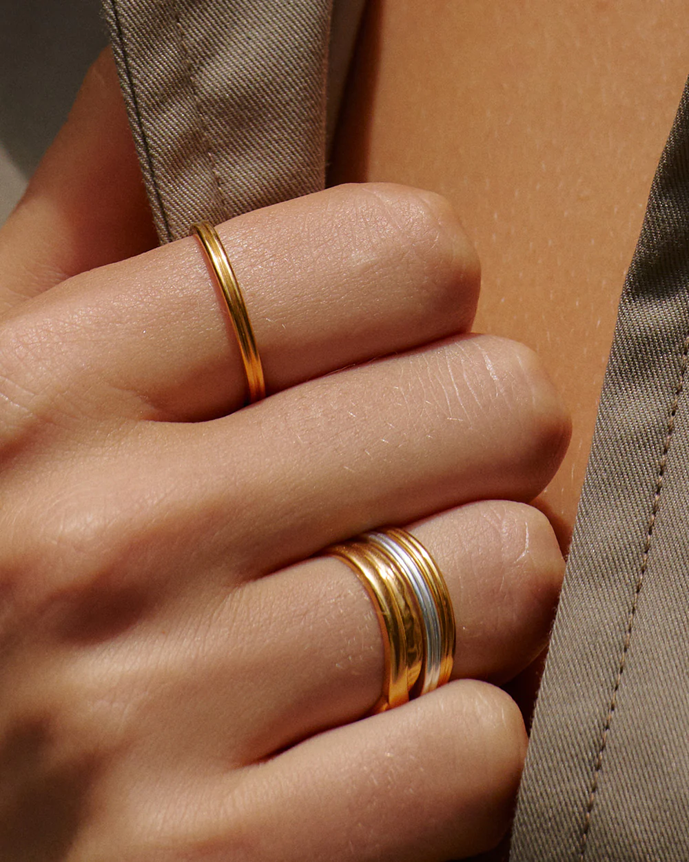 ROAM RING (18K GOLD VERMEIL) - Image 2