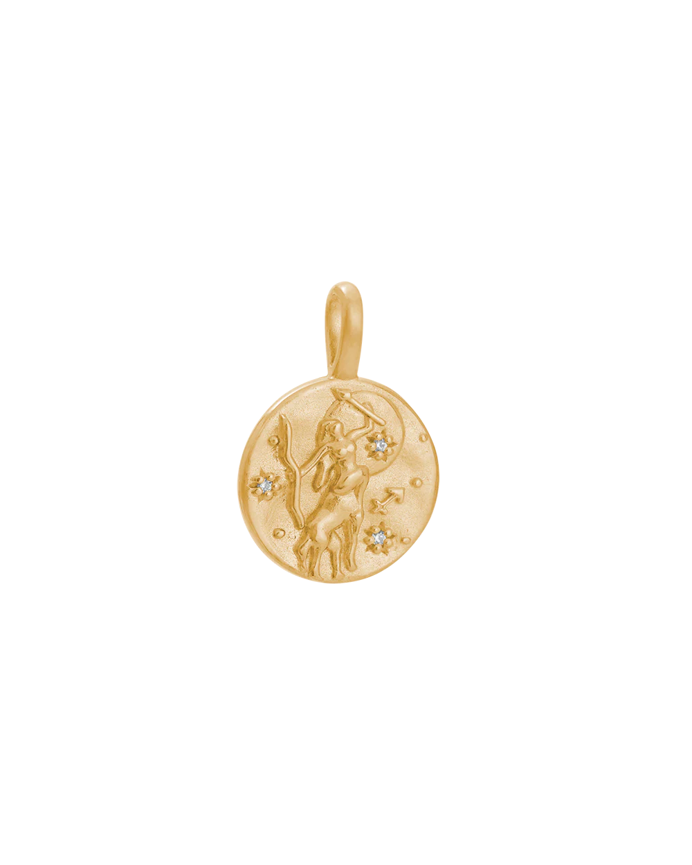 SAGITTARIUS PETITE ZODIAC (18K GOLD VERMEIL)