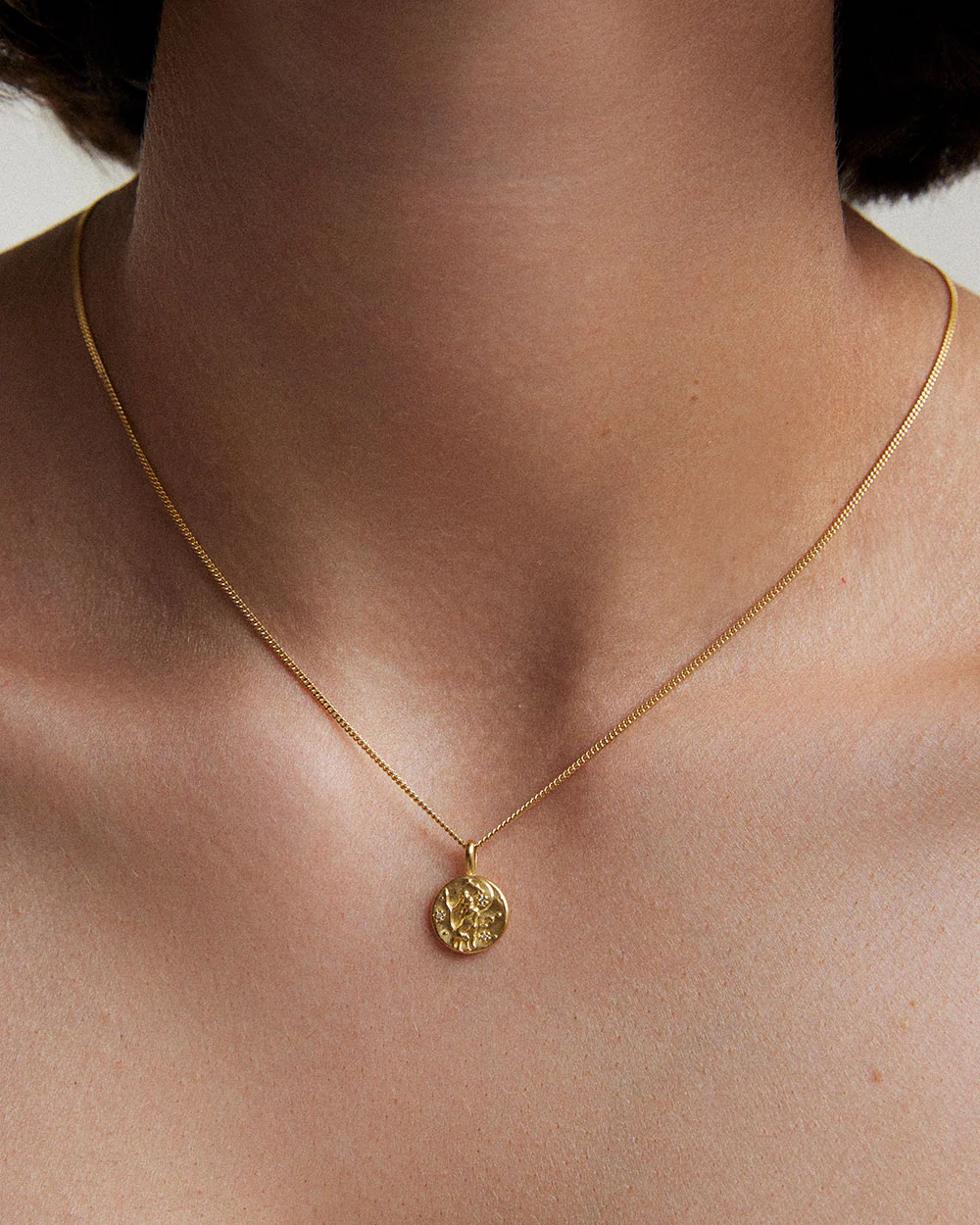 SAGITTARIUS PETITE ZODIAC (18K GOLD VERMEIL) - Image 3