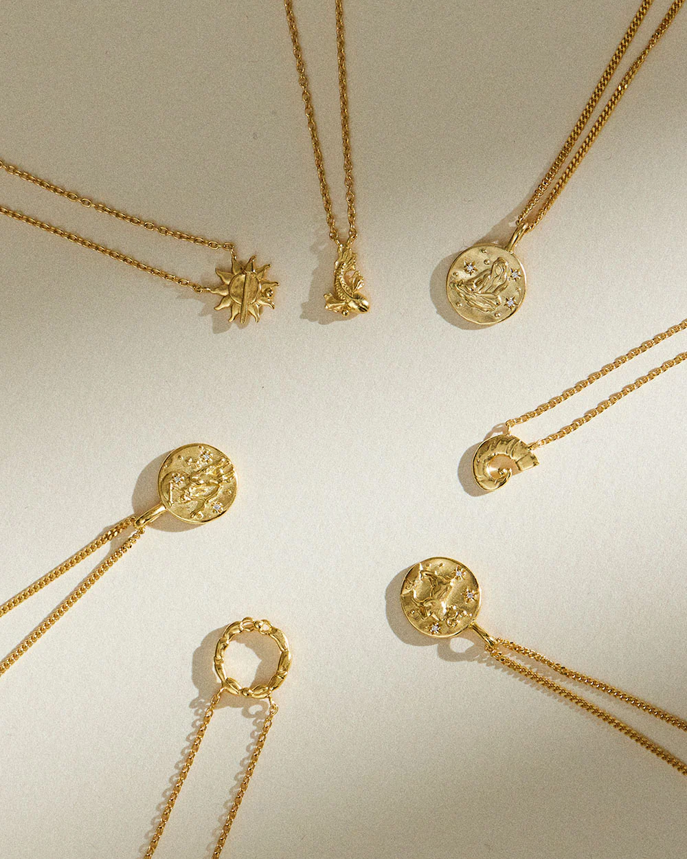 SAGITTARIUS PETITE ZODIAC (STERLING SILVER) - Image 3