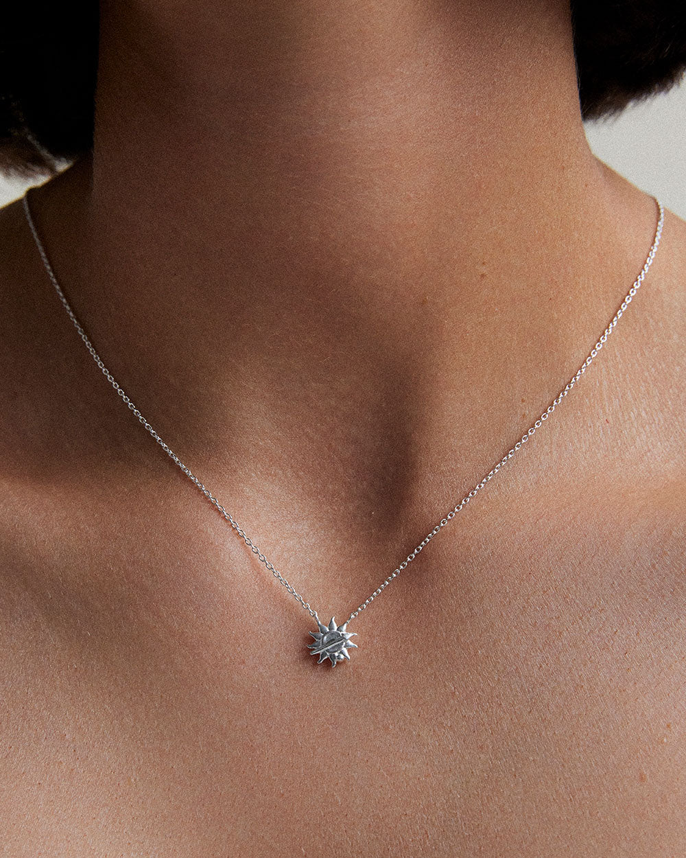 SAGITTARIUS STAR SIGN NECKLACE (STERLING SILVER) - Image 2
