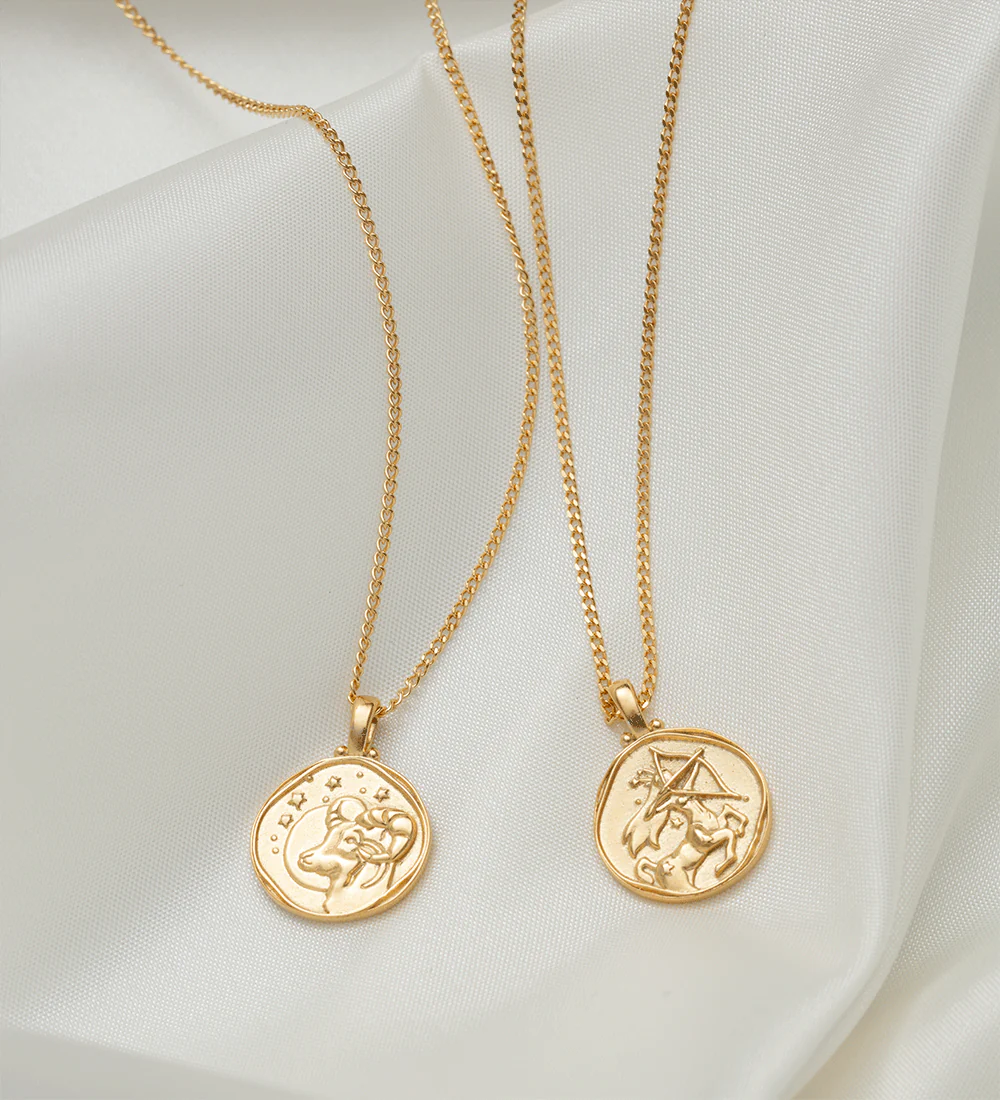 SAGITTARIUS ZODIAC (18K GOLD VERMEIL) - Image 4