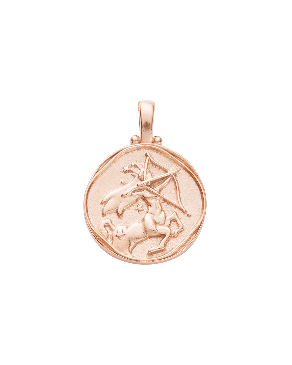 SAGITTARIUS ZODIAC (18K ROSE GOLD VERMEIL)