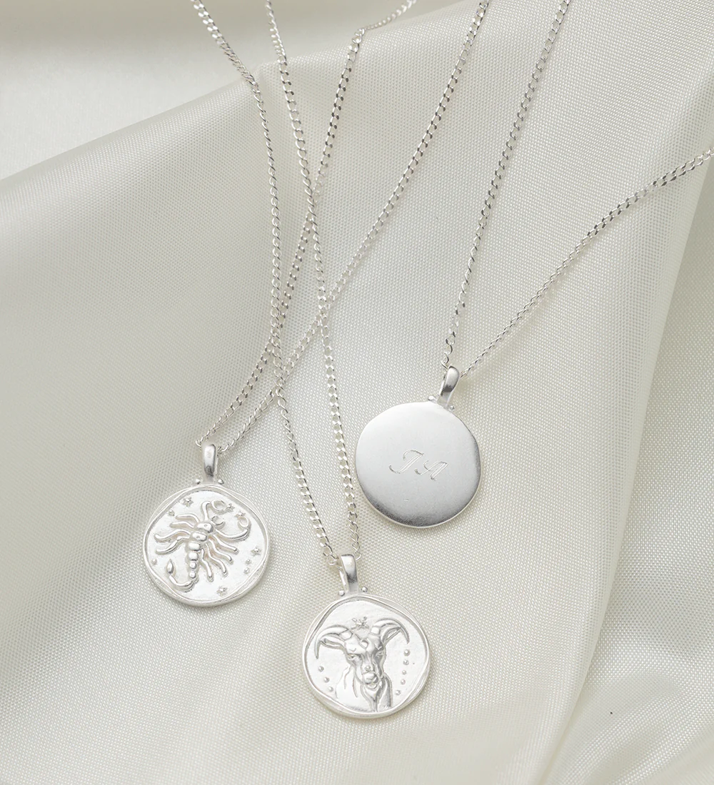 SAGITTARIUS ZODIAC NECKLACE (STERLING SILVER) - Image 3