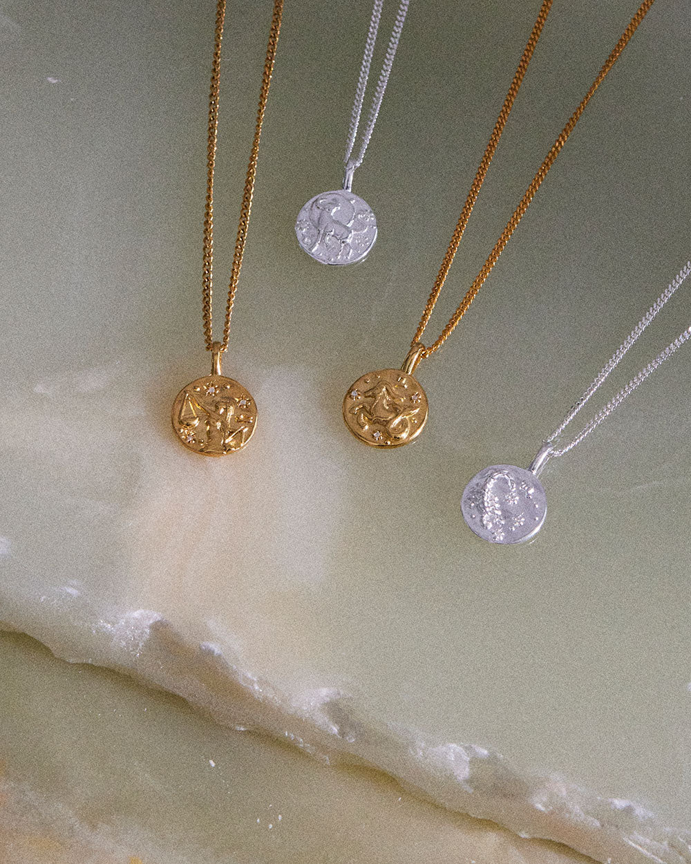 SCORPIO PETITE ZODIAC (STERLING SILVER) - Image 2
