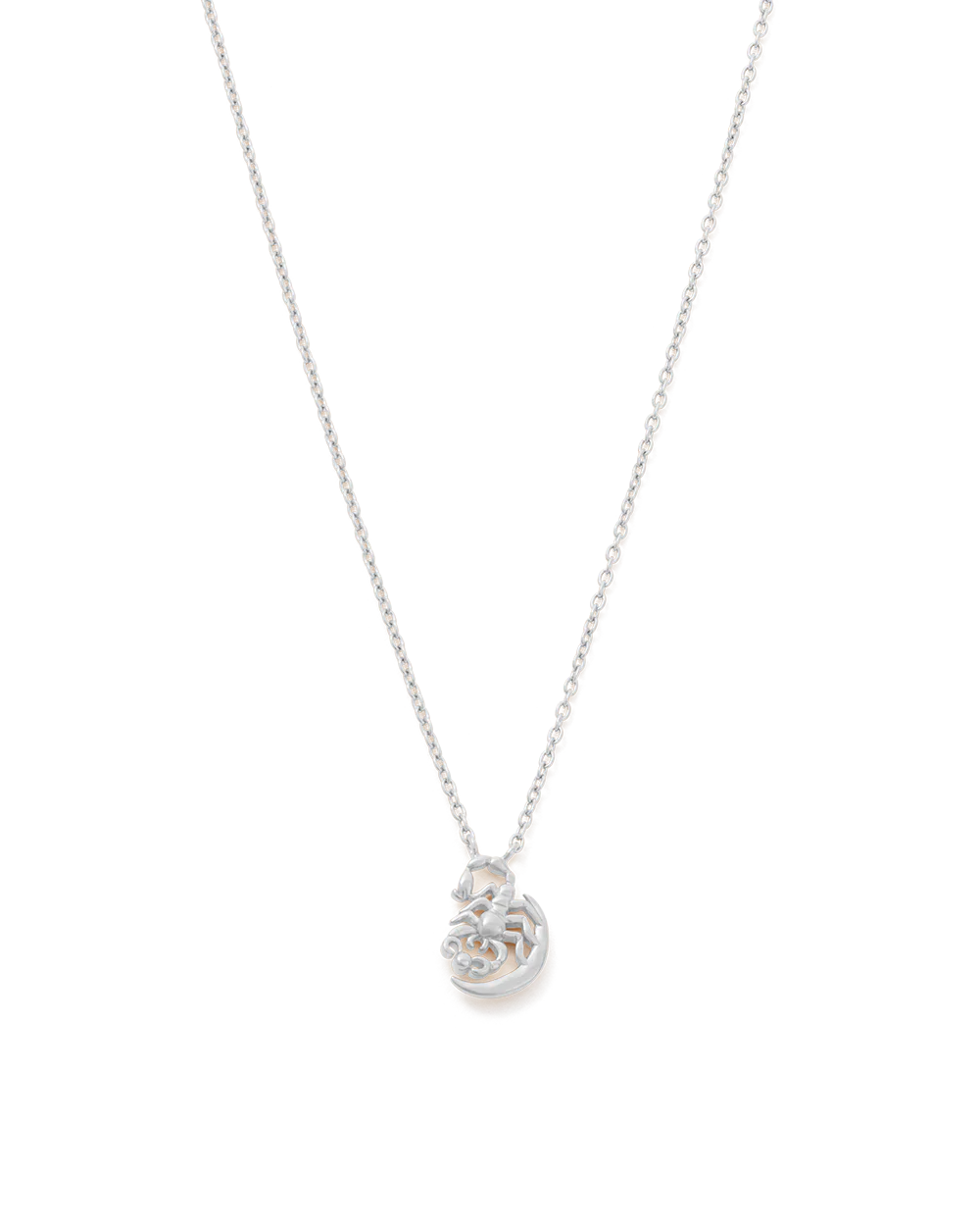 SCORPIO STAR SIGN NECKLACE (STERLING SILVER)