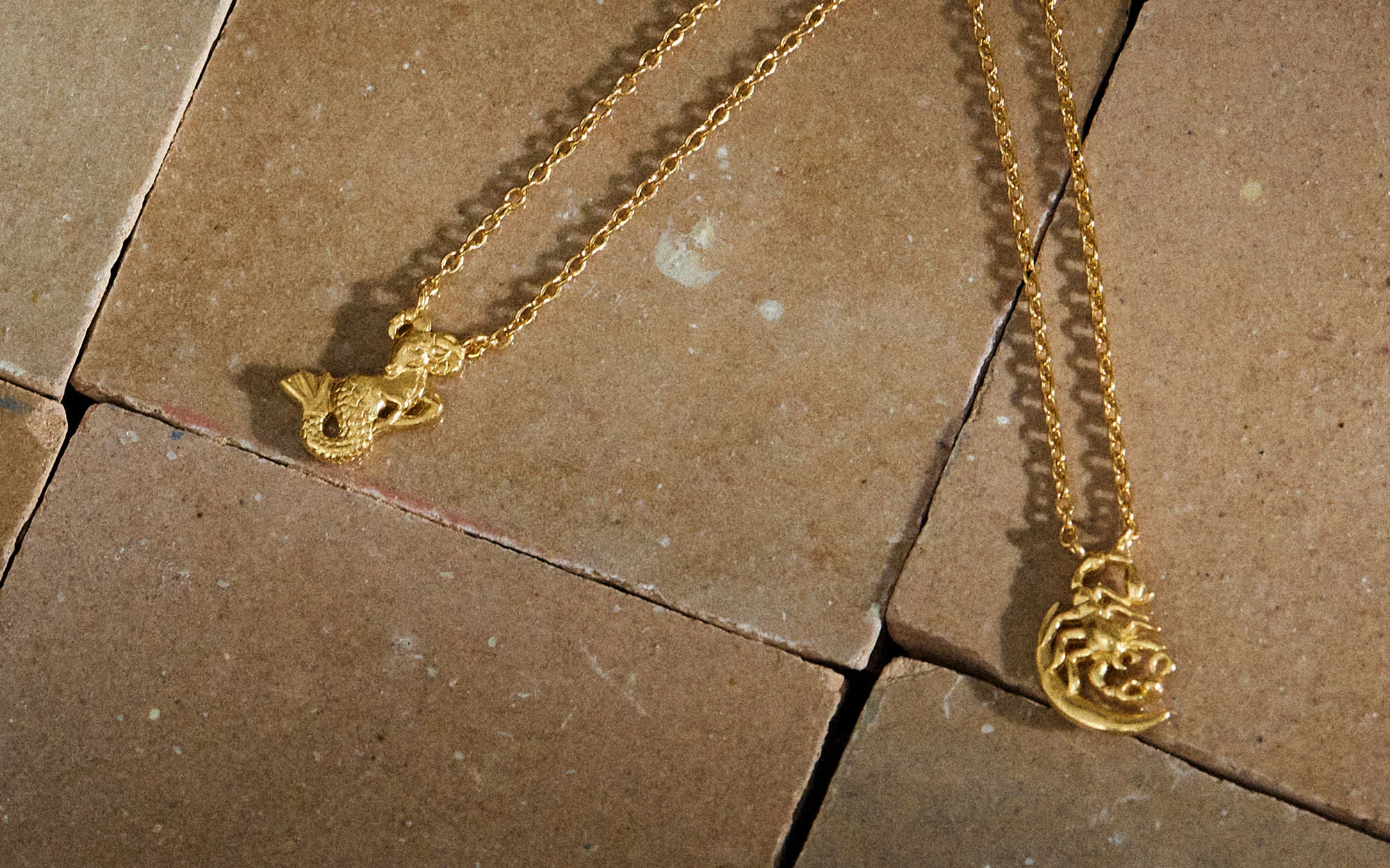SCORPIO STAR SIGN NECKLACE (STERLING SILVER) - Image 3
