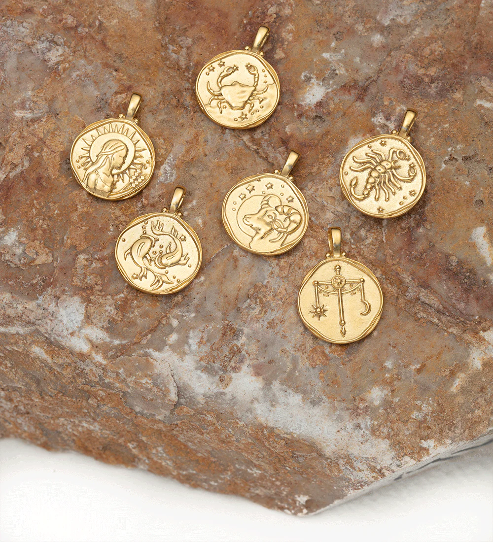 SCORPIO ZODIAC (18K GOLD VERMEIL) - Image 4