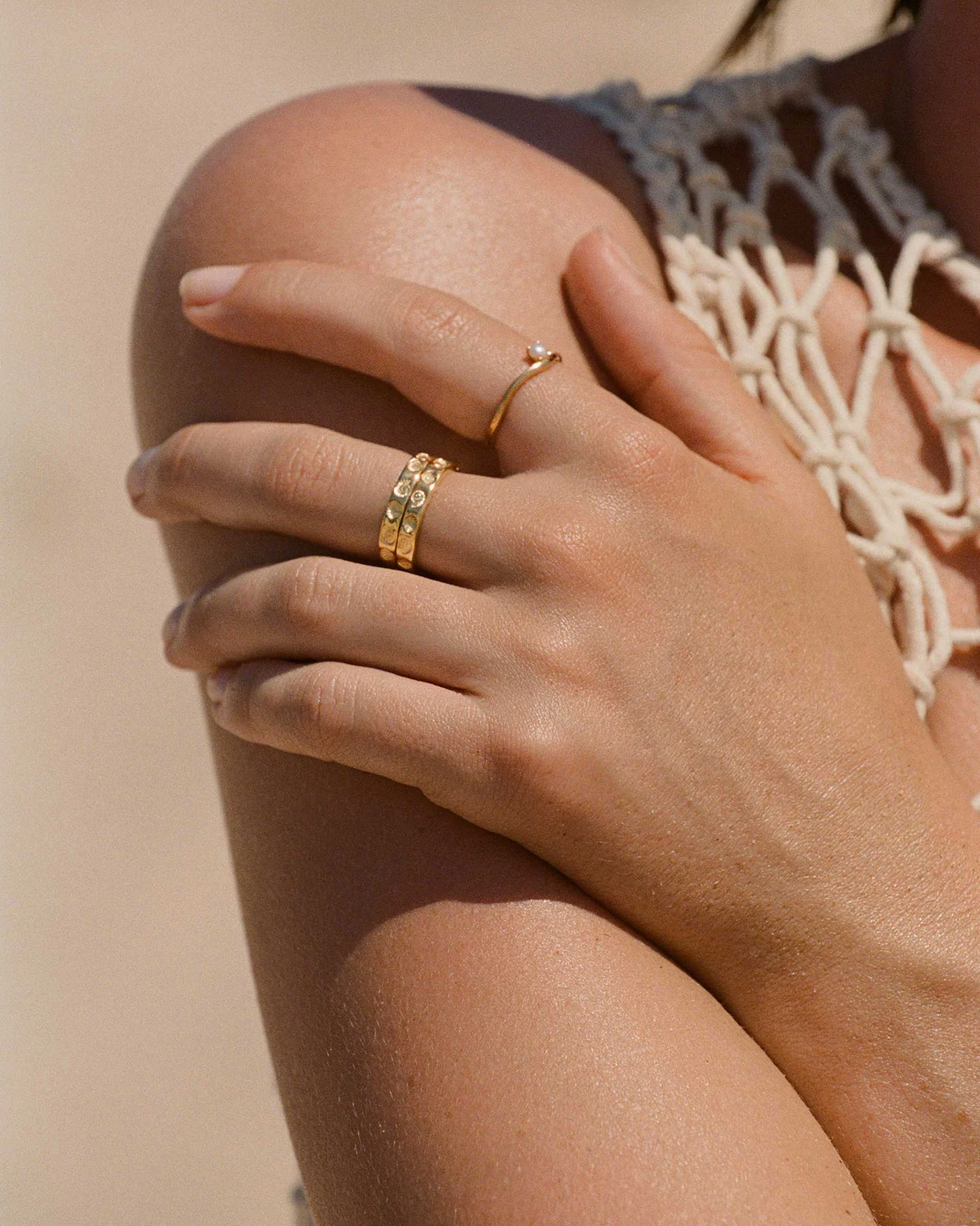 SEASIDE RING (18K GOLD VERMEIL) - Image 3