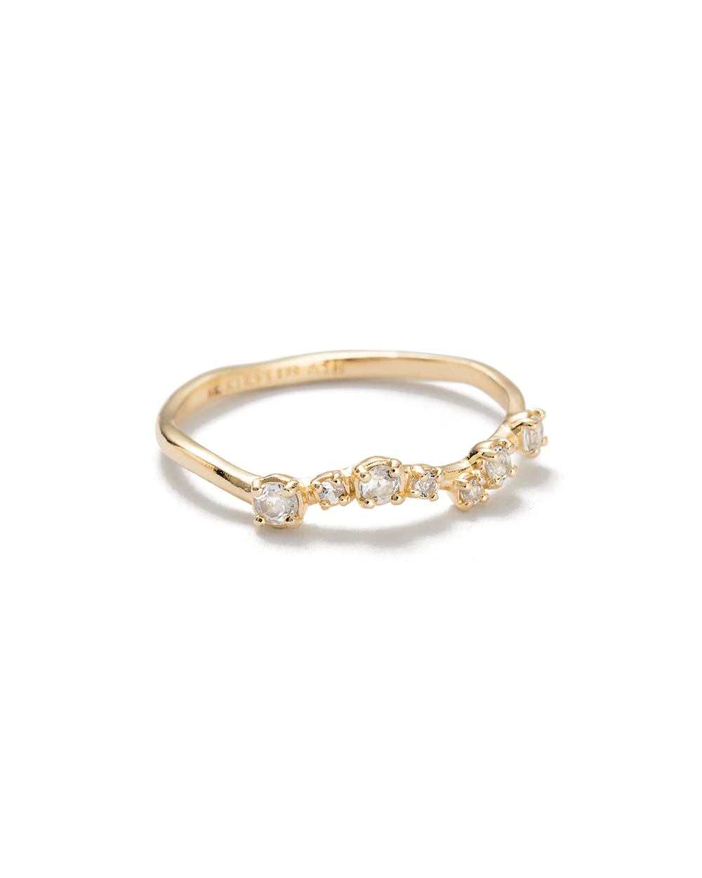 SHIMMER TOPAZ RING (9K GOLD) - Image 4