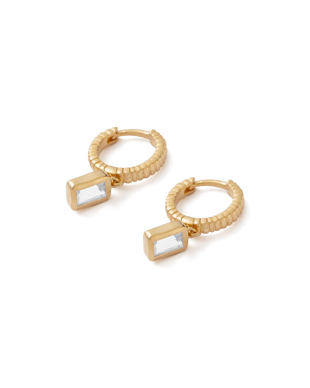 SIERRA HOOPS (18K GOLD PLATED) - Image 4