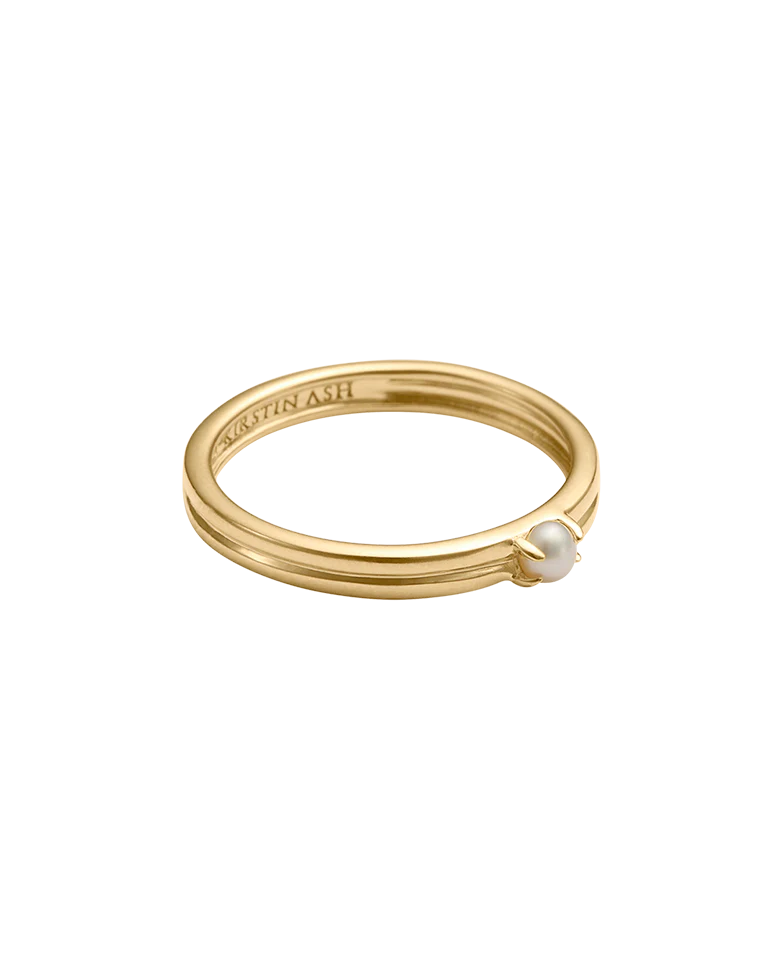 SOLACE PEARL RING (18K GOLD VERMEIL) - Image 4