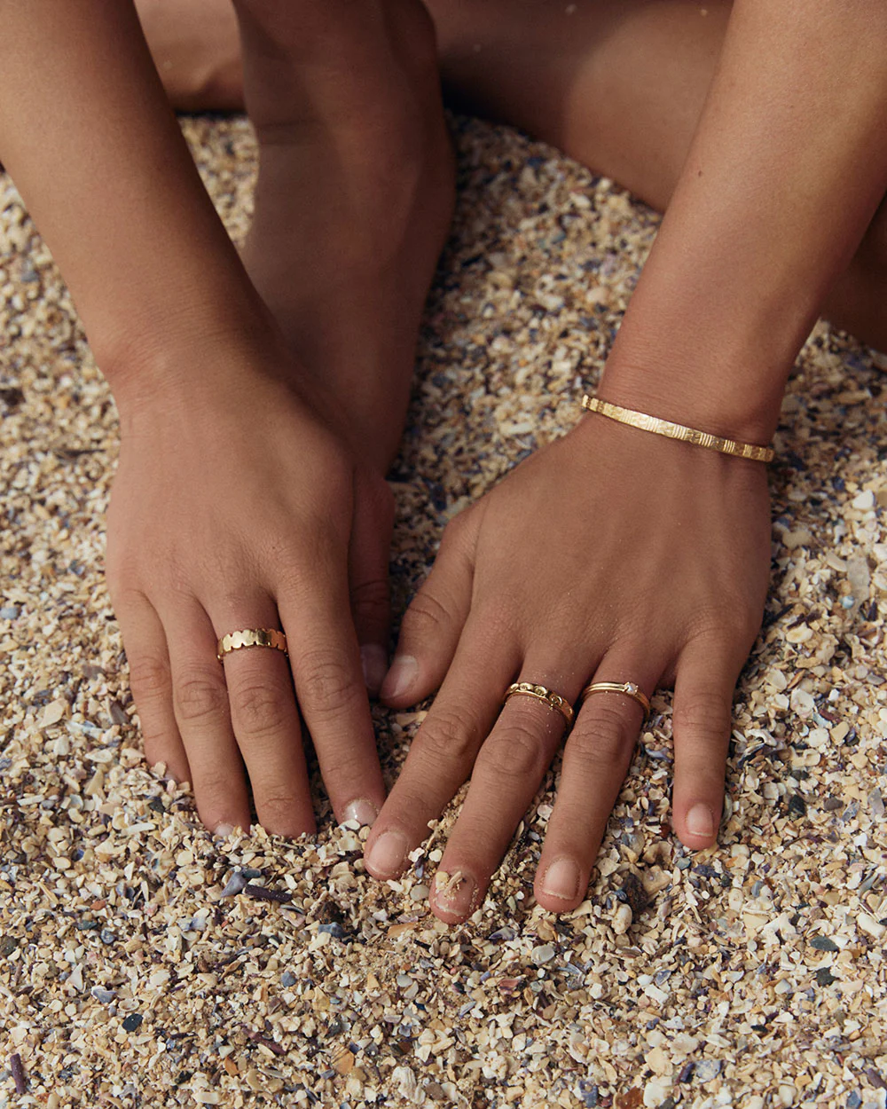 SOLACE PEARL RING (18K GOLD VERMEIL) - Image 5