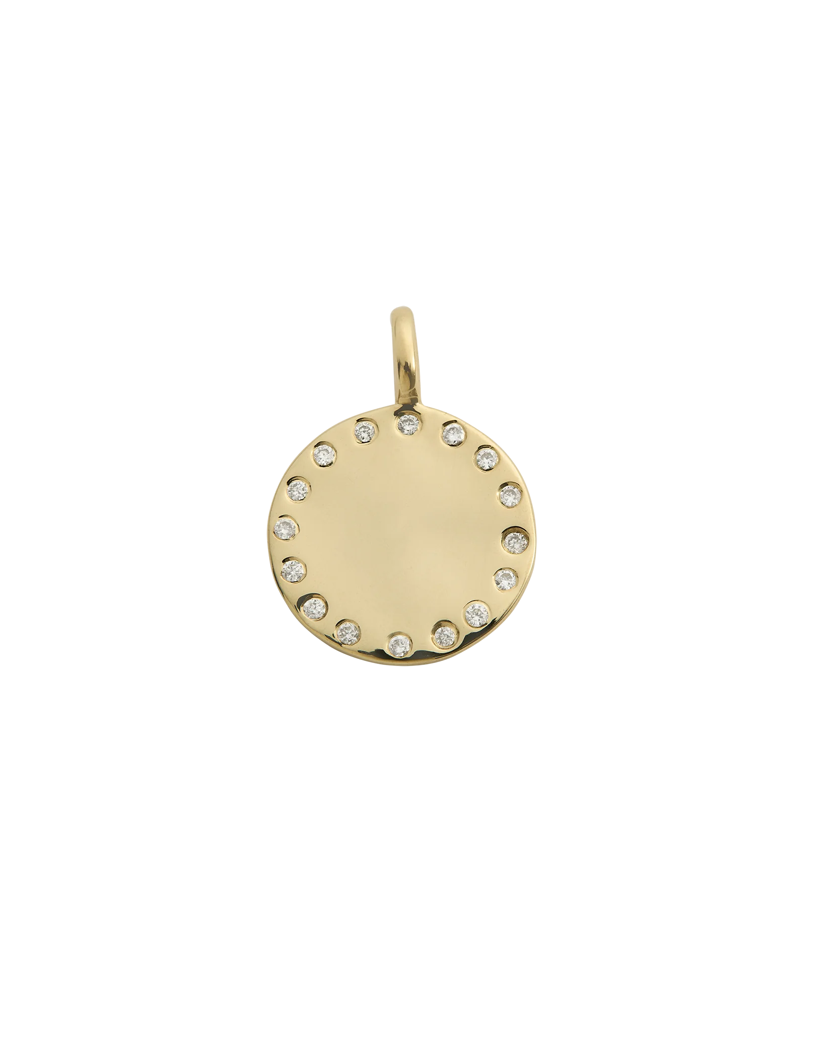 SOLAR CHARGE DIAMOND CHARM (9K GOLD)