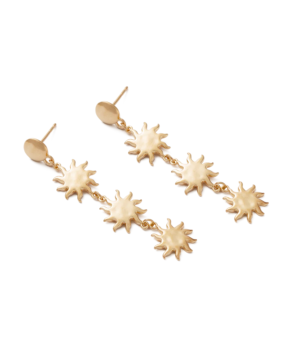 SOLIS EARRINGS (18K GOLD PLATED) - Image 4