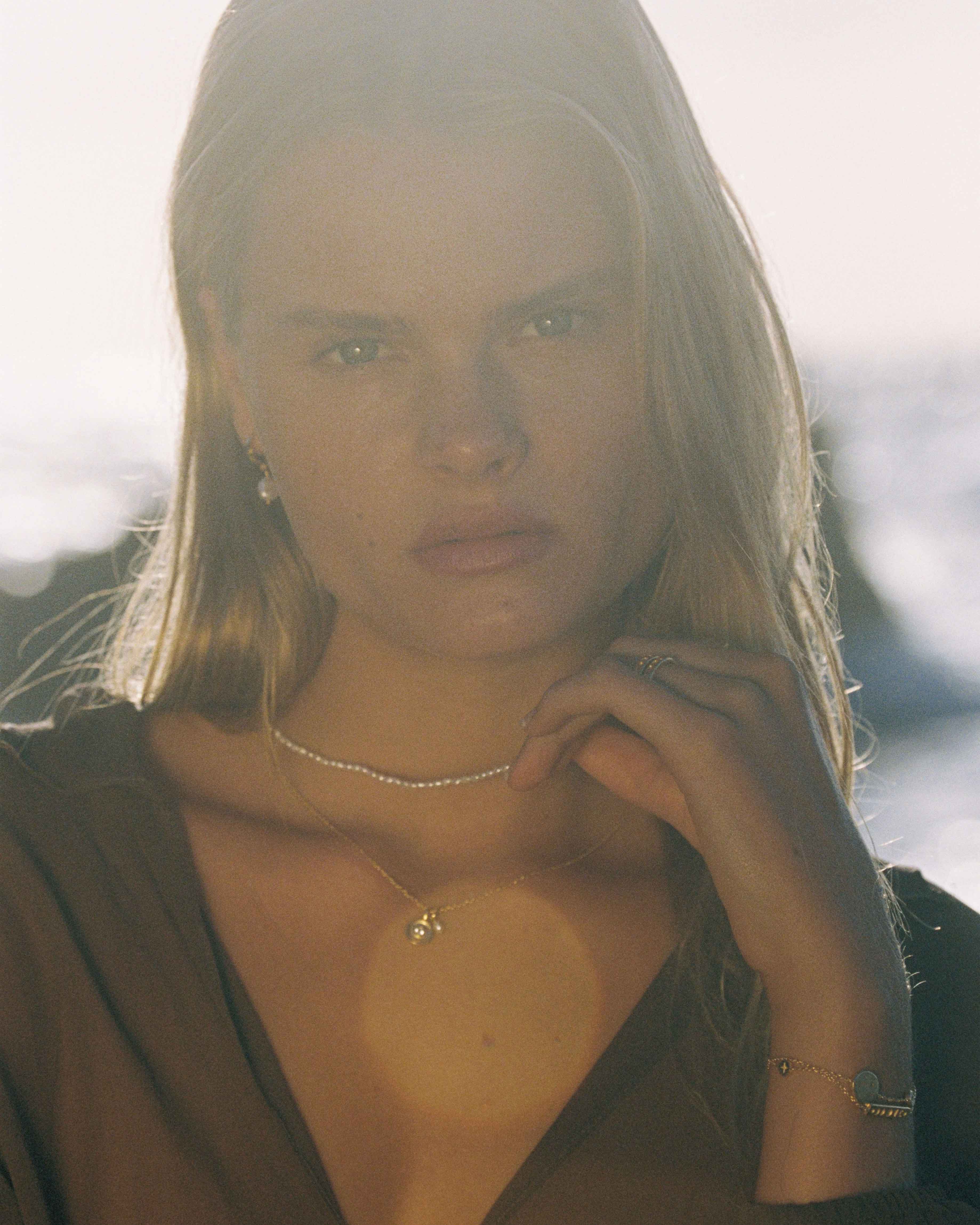 SOLSTICE PEARL NECKLACE (18K GOLD VERMEIL) - Image 6