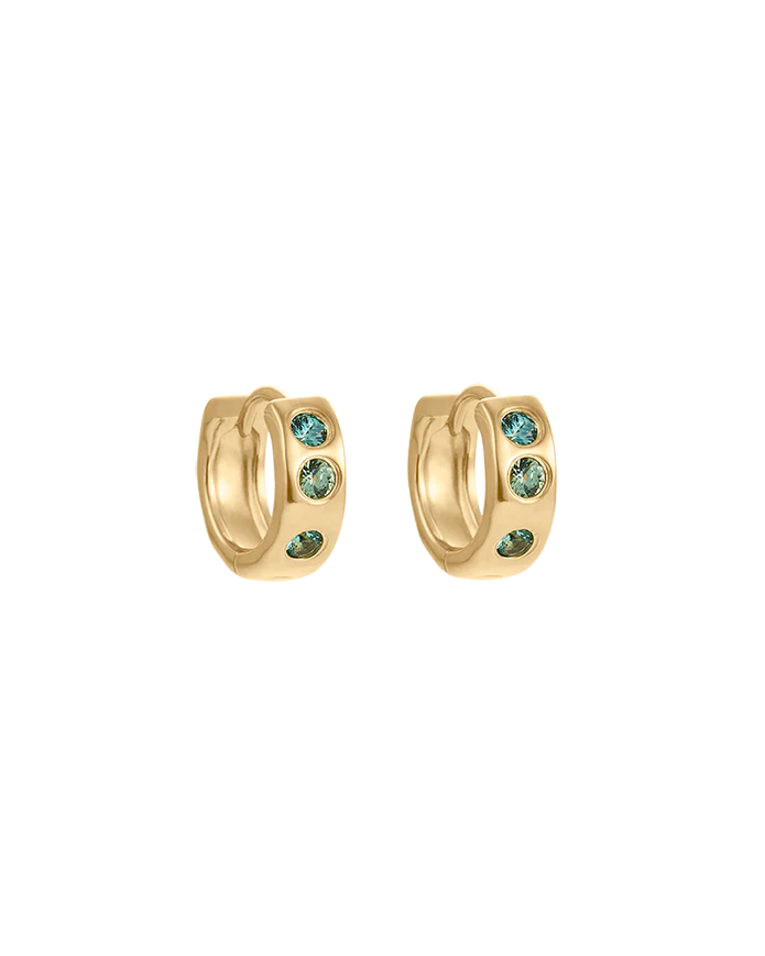 SORBET HOOPS (18K GOLD PLATED)