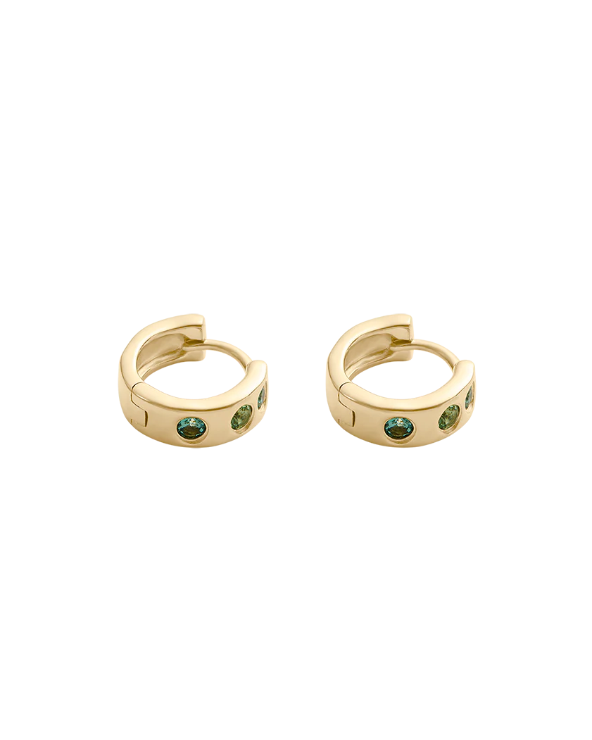 SORBET HOOPS (18K GOLD PLATED) - Image 4