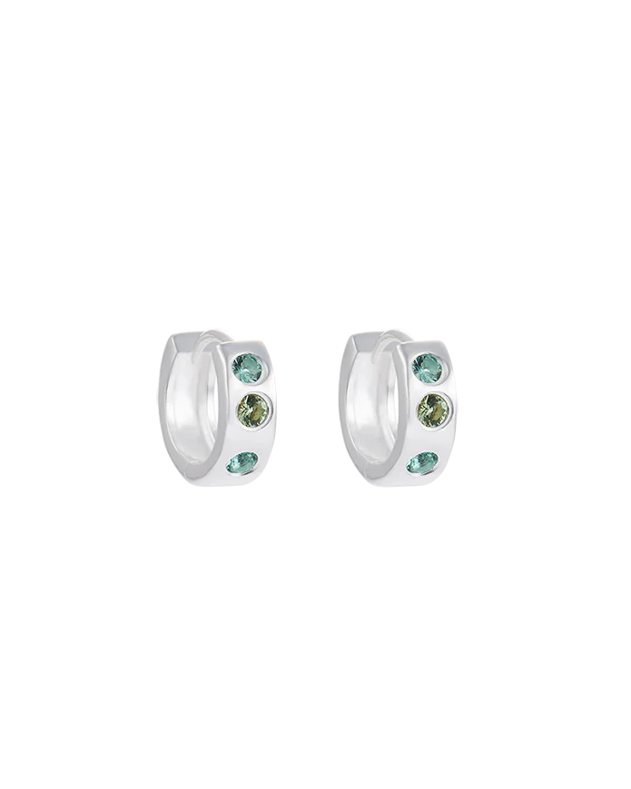 SORBET HOOPS (STERLING SILVER)