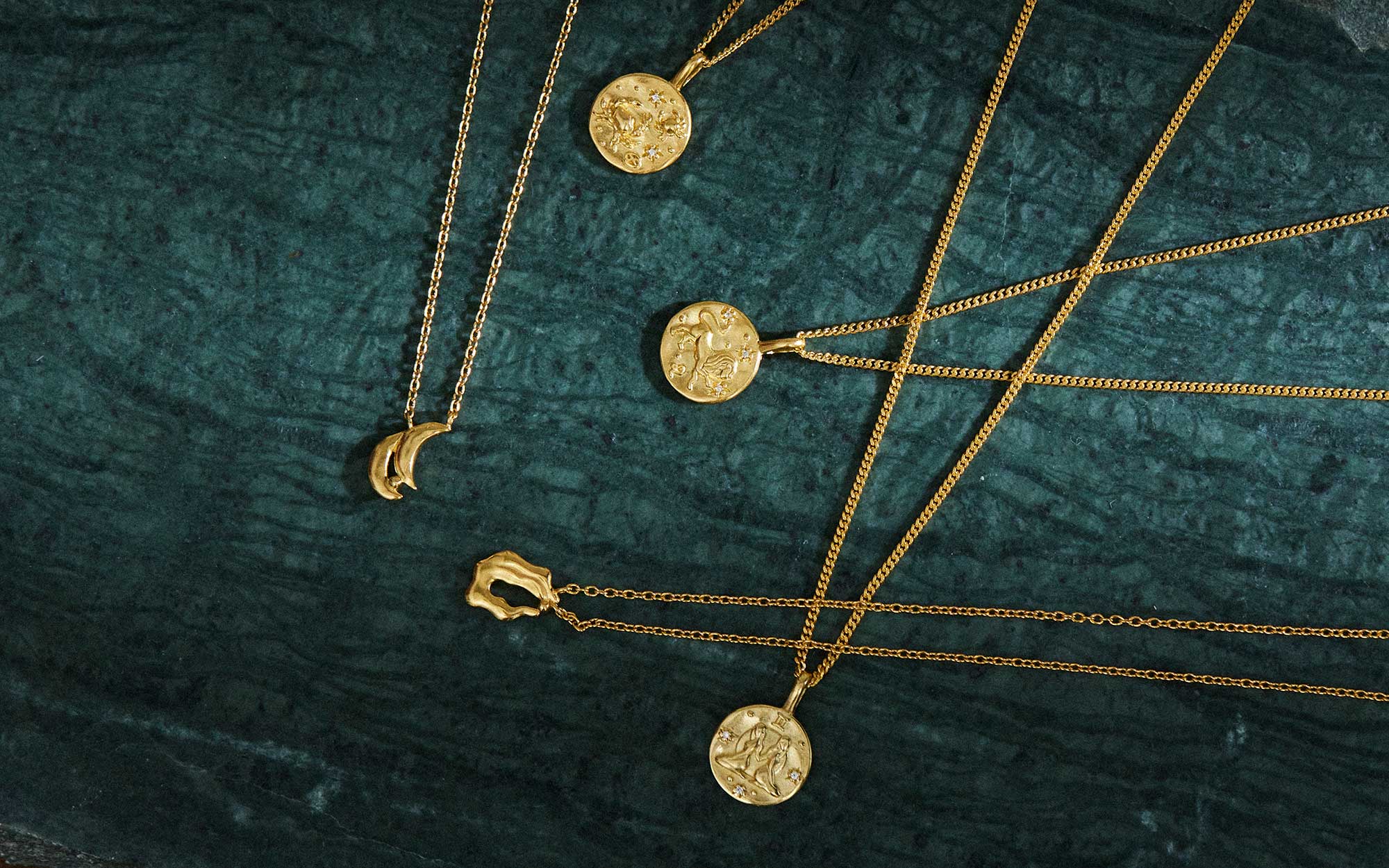 STAR SIGN NECKLACE (18K GOLD VERMEIL) - Image 5