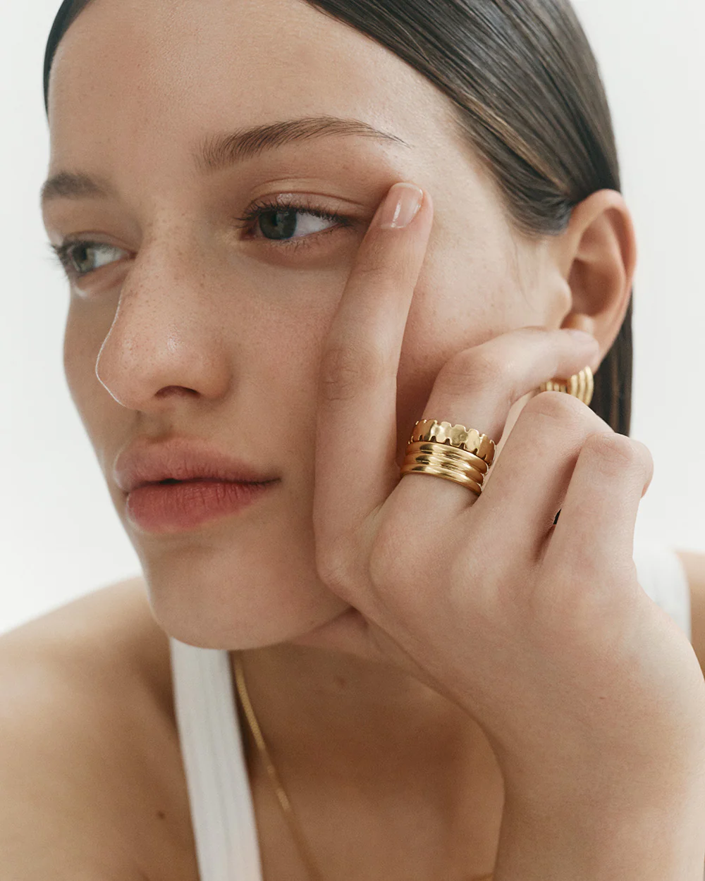 STEADFAST RING (18K GOLD PLATED) - Image 6