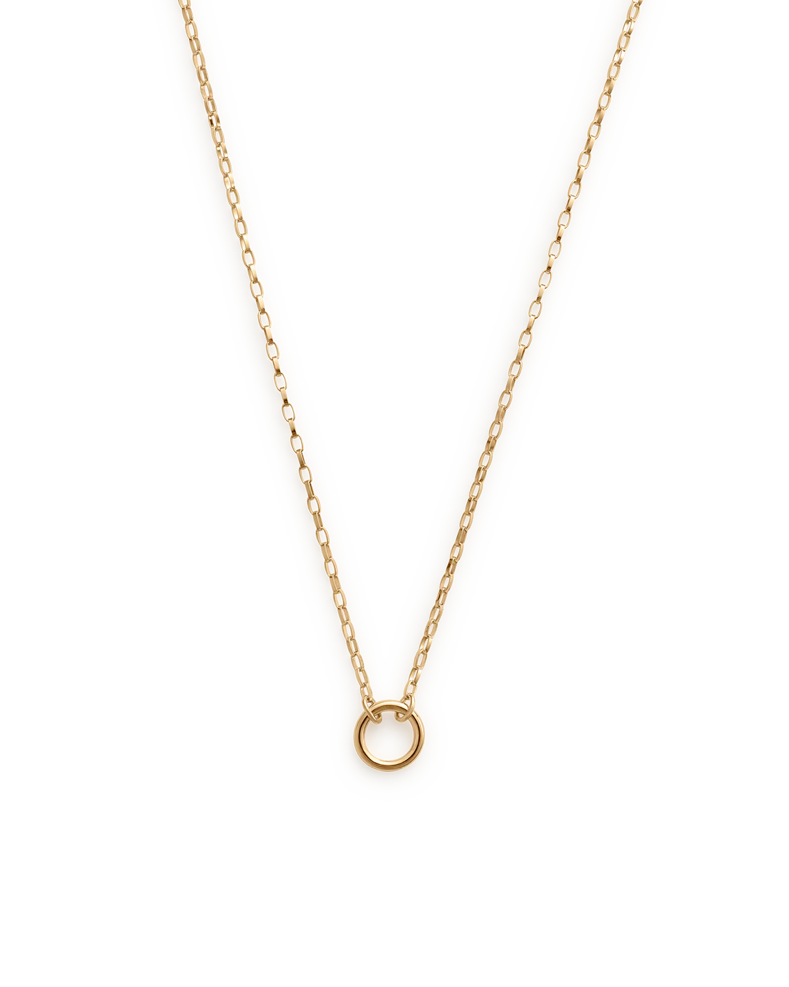 STILLNESS NECKLACE (18K GOLD PLATED)