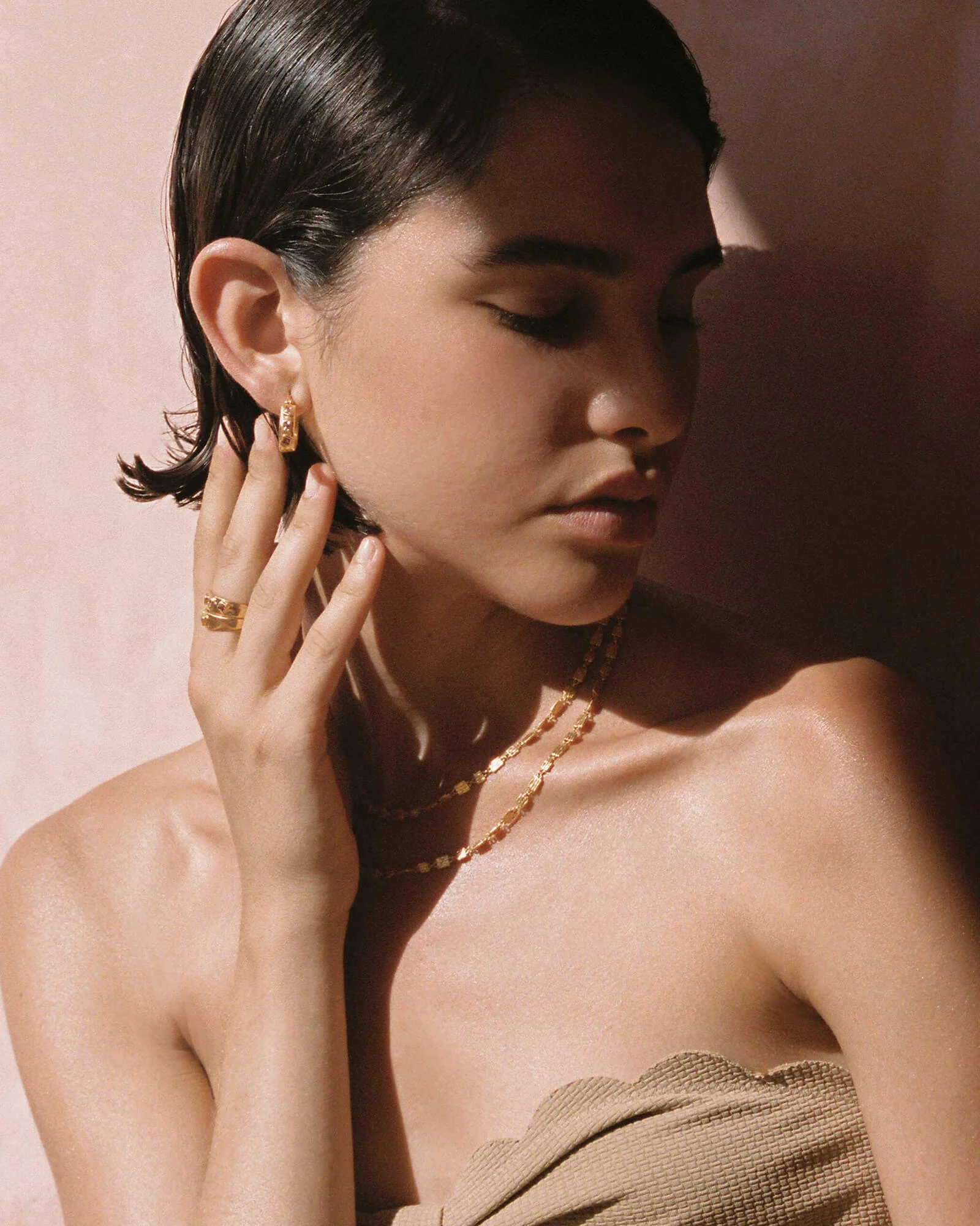 SUN DANCE HOOPS (18K GOLD PLATED) - Image 6