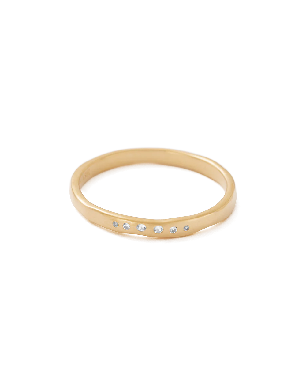 SUN LINES RING (18K GOLD VERMEIL)