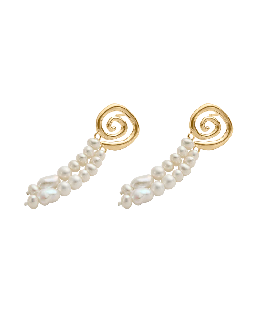 SWEET ESCAPE EARRINGS (18K GOLD PLATED) - Image 4
