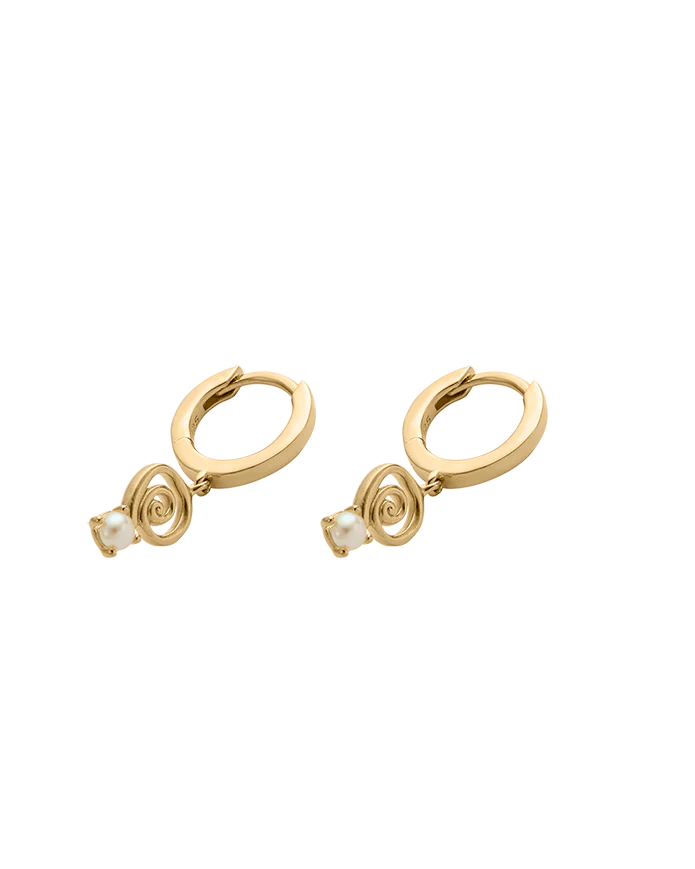 SWEET ESCAPE HOOPS (18K GOLD PLATED) - Image 4