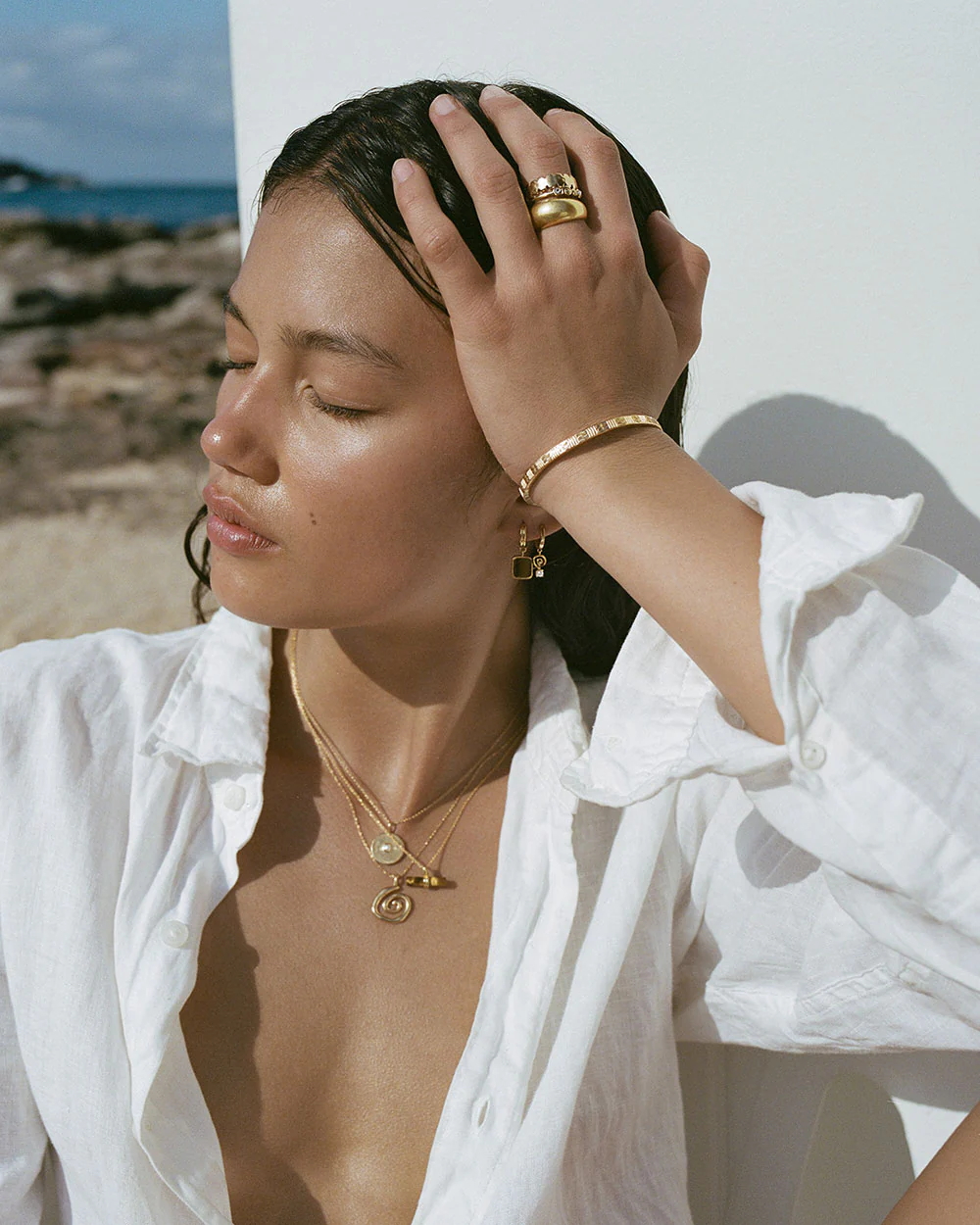SWEET ESCAPE NECKLACE (18K GOLD PLATED) - Image 3