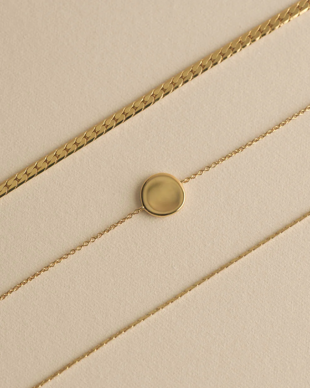 SYMPHONY CHAIN BRACELET (18K GOLD PLATED) - Image 2
