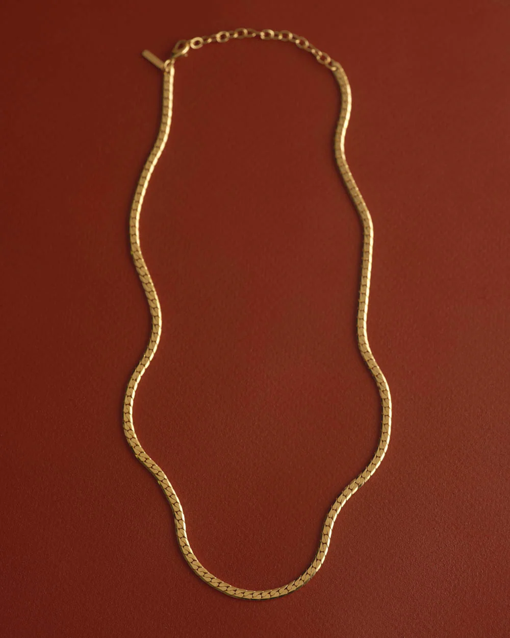 SYMPHONY CHAIN NECKLACE (18K GOLD PLATED) - Image 2