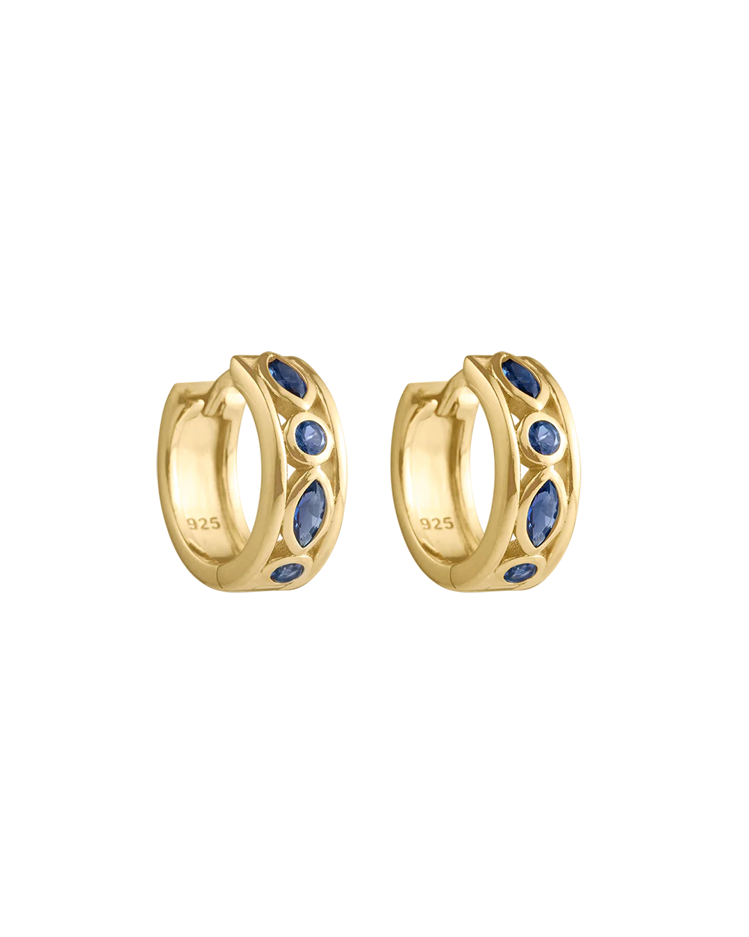 SYNERGY HOOPS (18K GOLD PLATED)