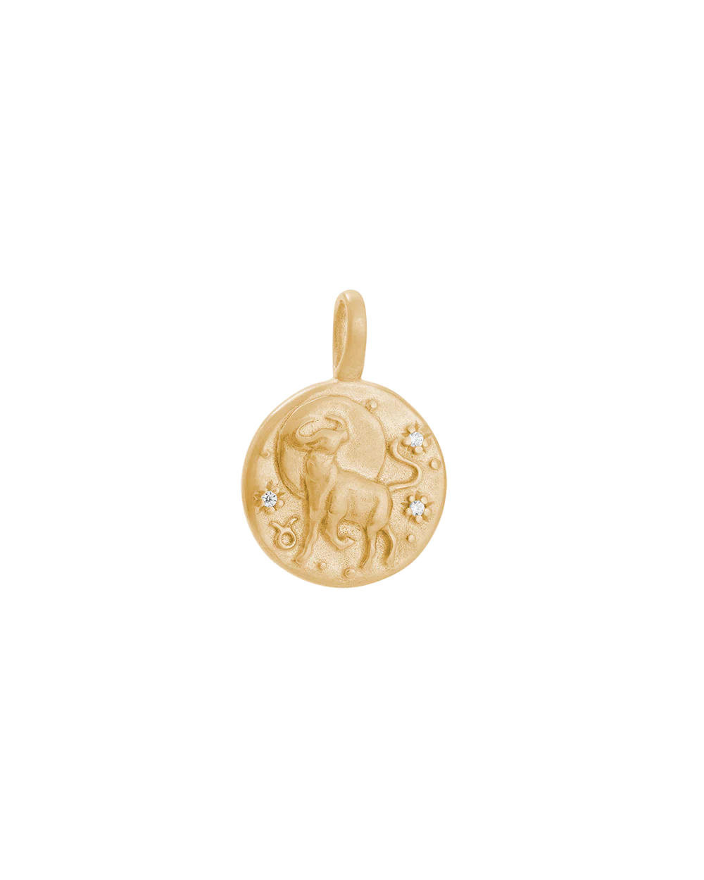 TAURUS PETITE ZODIAC (18K GOLD VERMEIL)