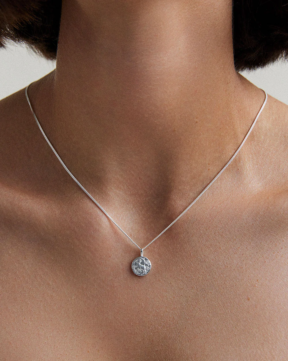 TAURUS PETITE ZODIAC (STERLING SILVER) - Image 3