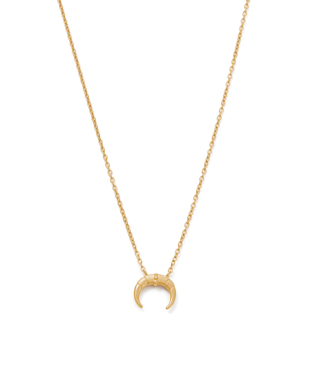 TAURUS STAR SIGN NECKLACE (18K GOLD VERMEIL)