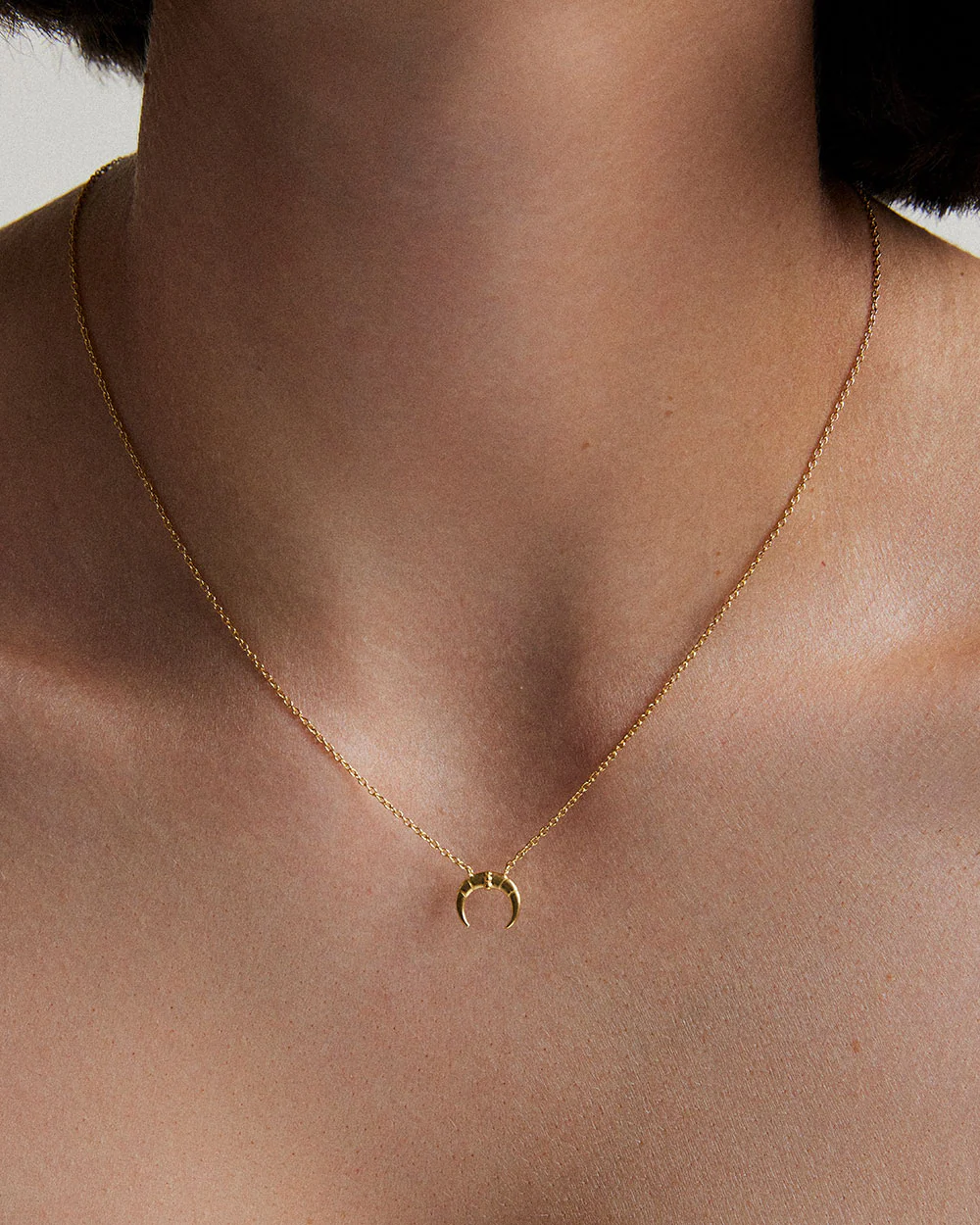 TAURUS STAR SIGN NECKLACE (18K GOLD VERMEIL) - Image 2