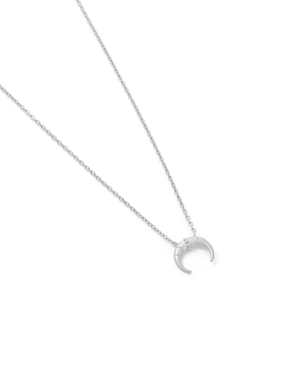 TAURUS STAR SIGN NECKLACE (STERLING SILVER) - Image 4