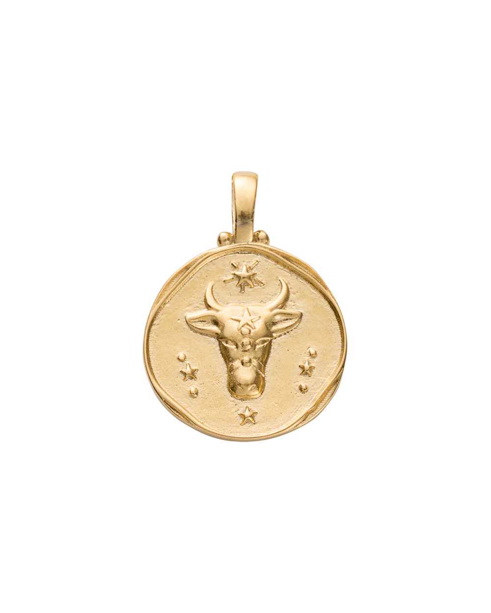TAURUS ZODIAC (18K GOLD VERMEIL)