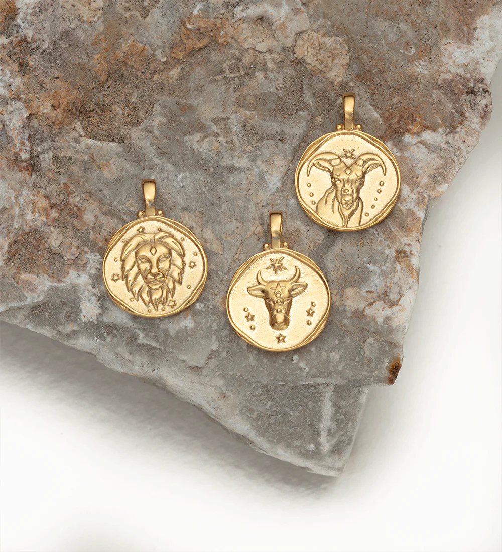 TAURUS ZODIAC (18K GOLD VERMEIL) - Image 3