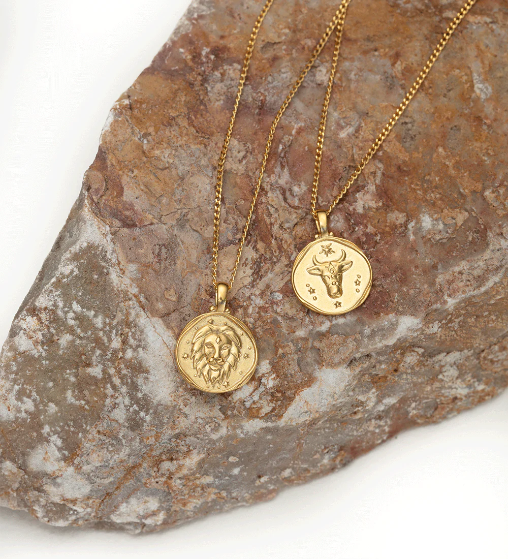 TAURUS ZODIAC (18K GOLD VERMEIL) - Image 5