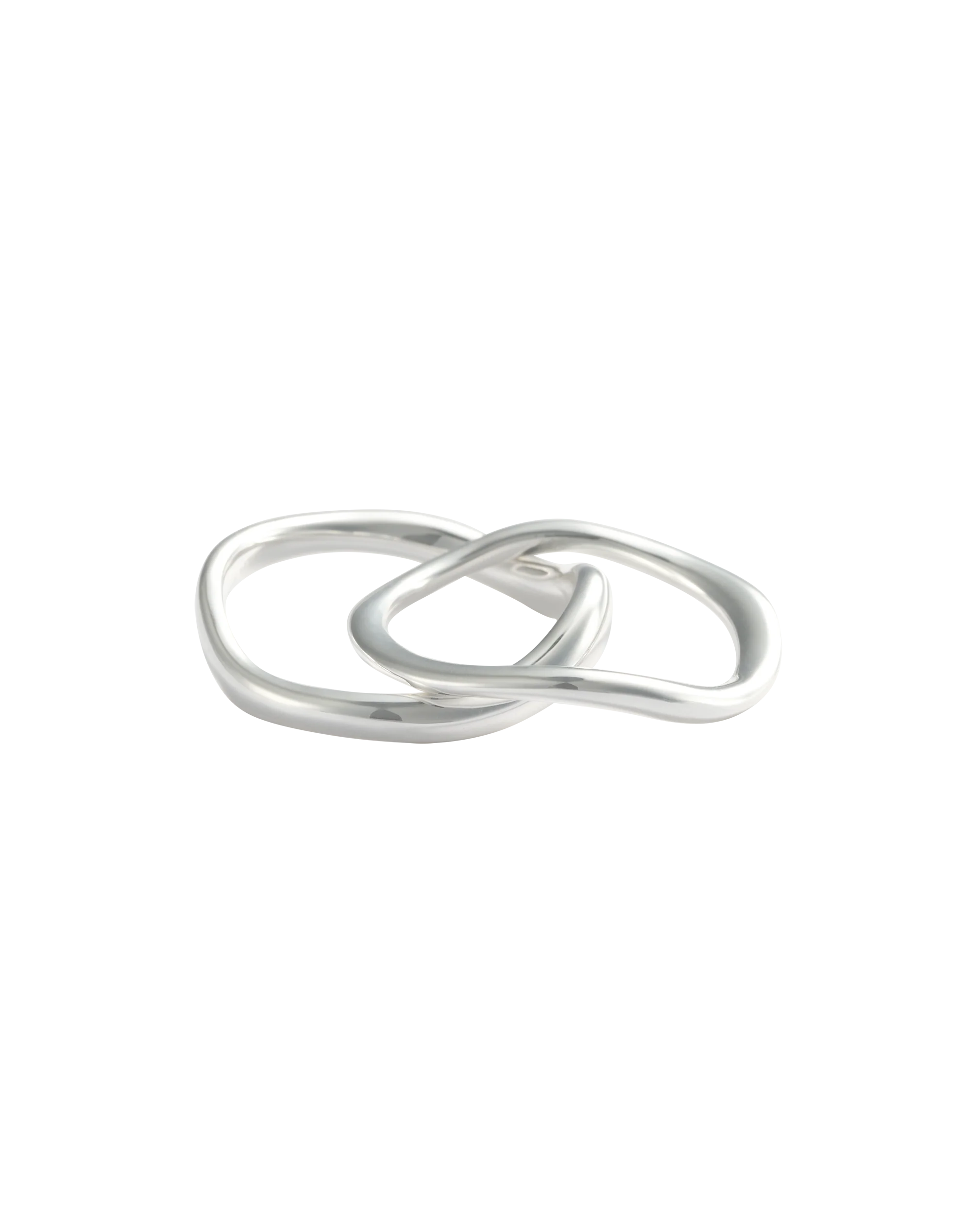 TEMPO STACKING RING SET (STERLING SILVER) - Image 4