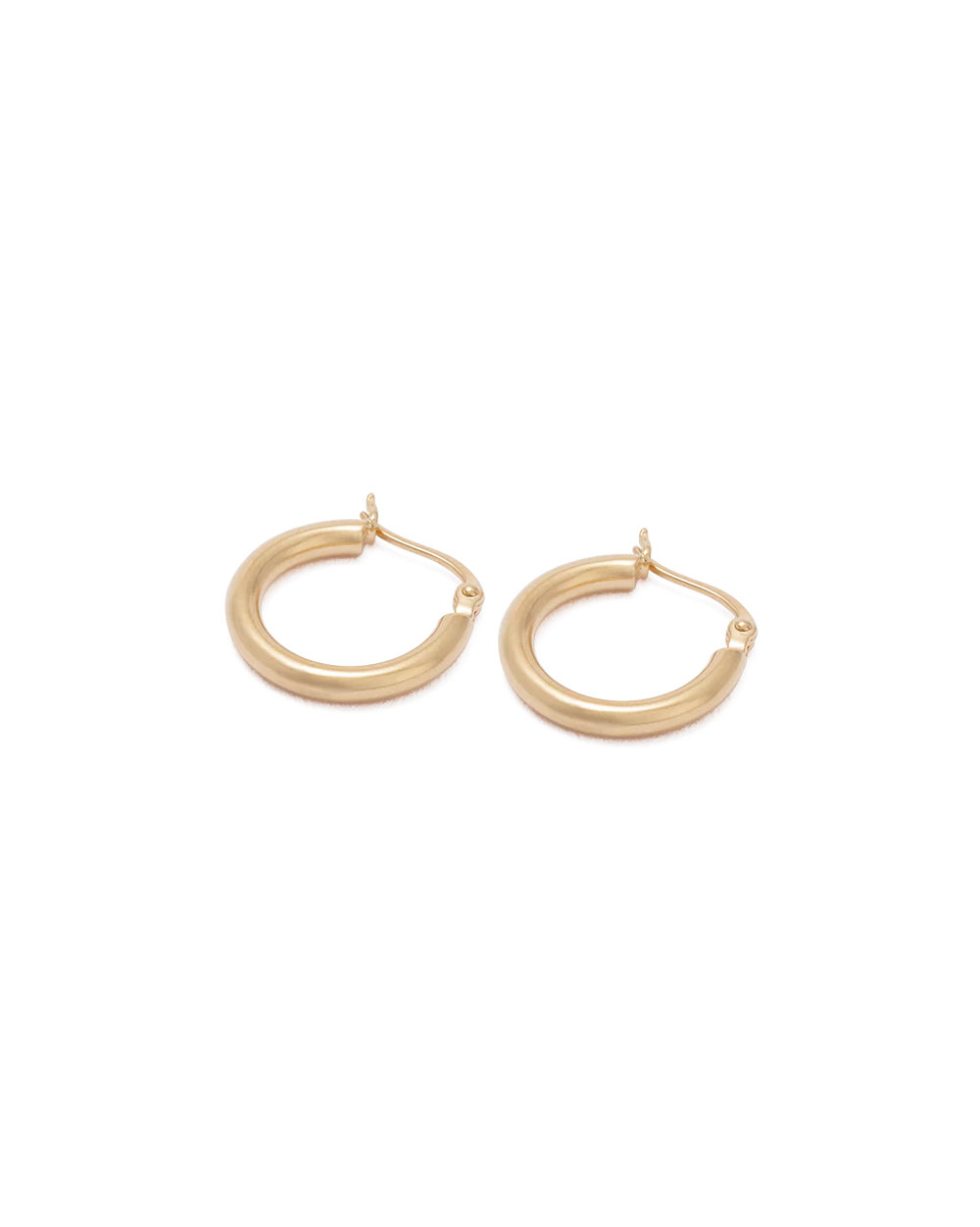 TIDAL HOOPS SMALL (18K GOLD PLATED) - Image 4