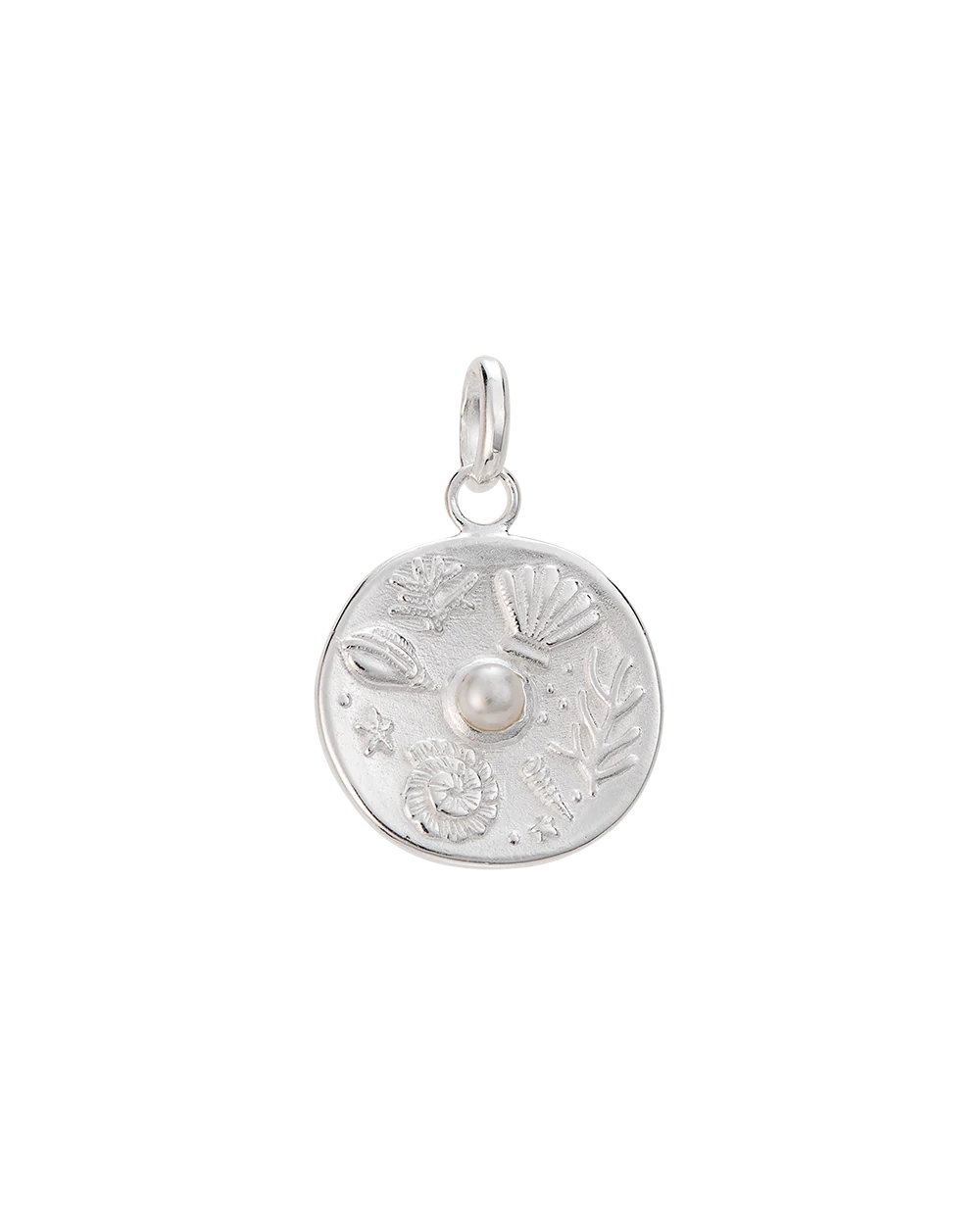 TINY BY THE SEA COIN (STERLING SILVER)