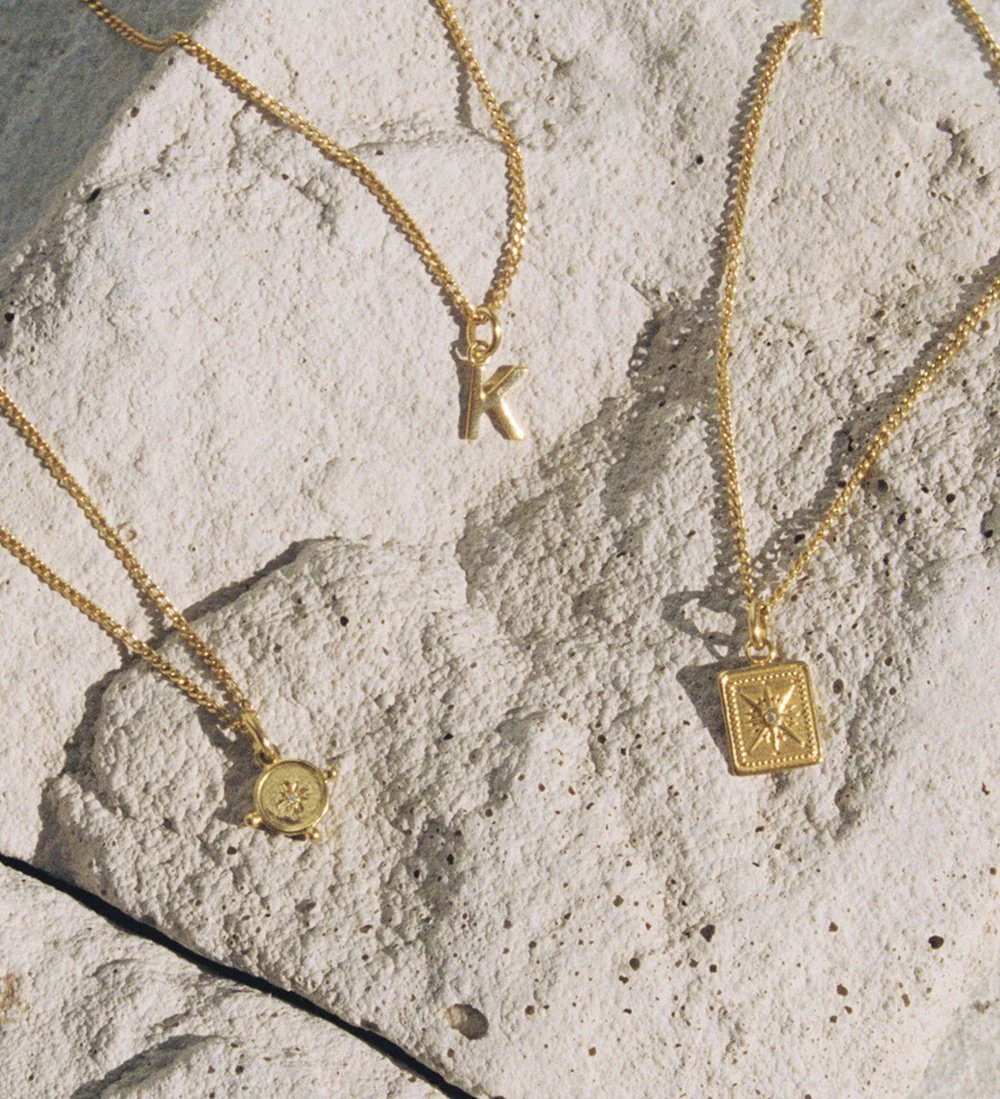 TINY TRUE NORTH COIN (18K GOLD VERMEIL) - Image 3