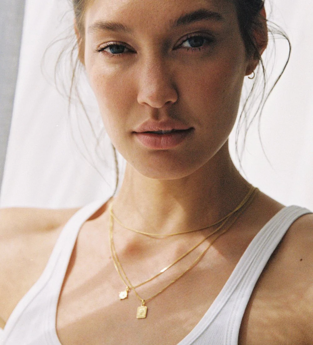 TINY TRUE NORTH COIN (18K GOLD VERMEIL) - Image 4