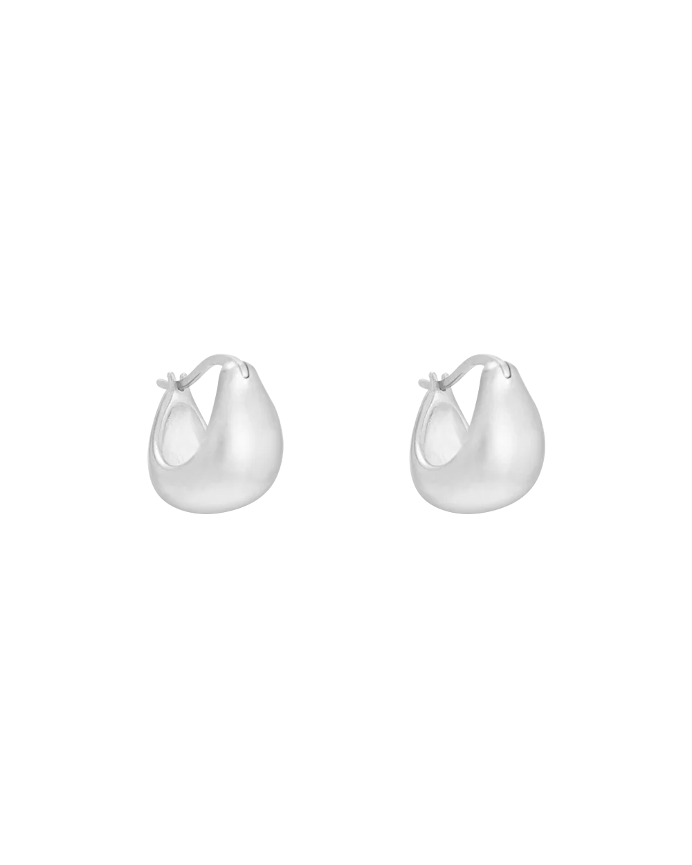 TRESOR HOOPS SMALL (STERLING SILVER)