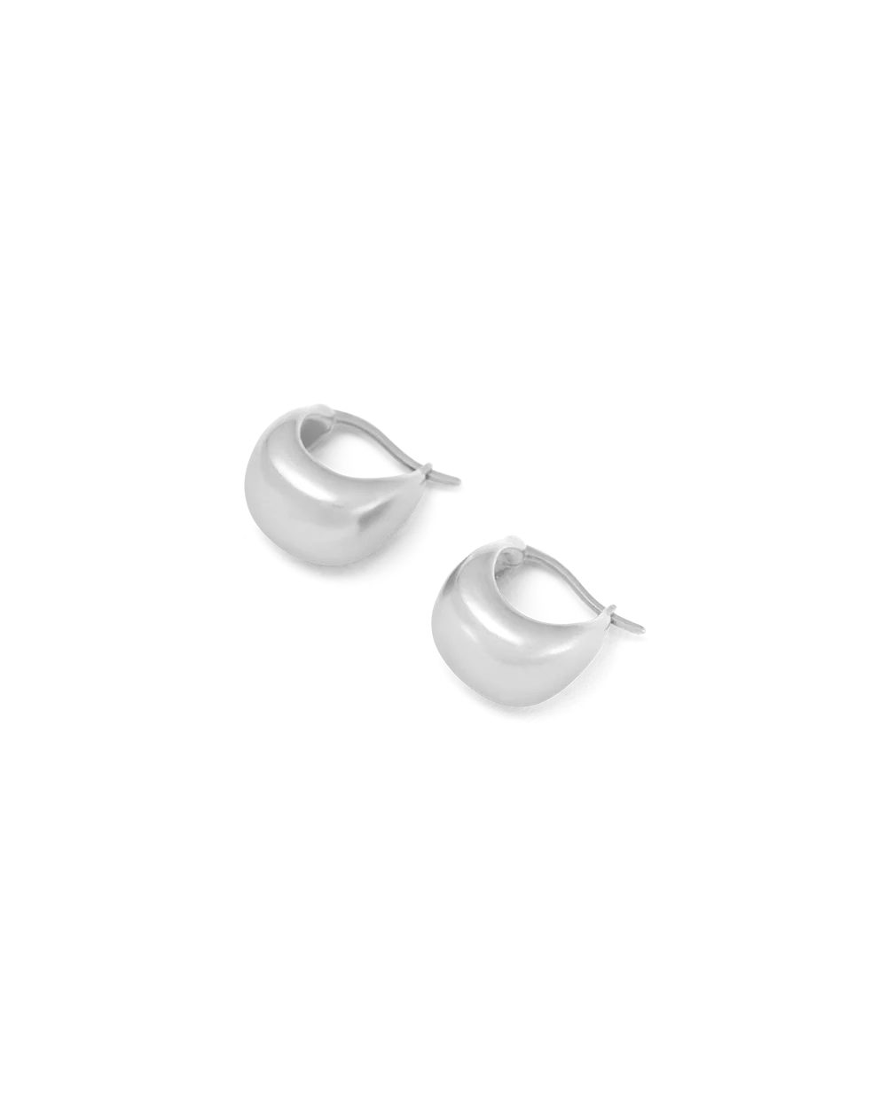 TRESOR HOOPS SMALL (STERLING SILVER) - Image 6
