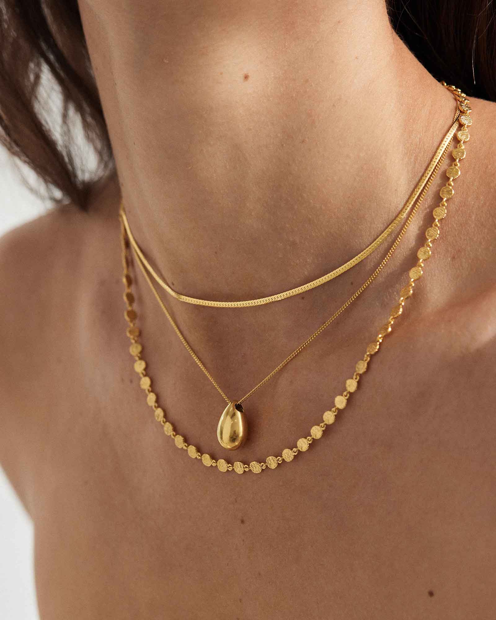 TRESOR NECKLACE (18K GOLD VERMEIL) - Image 3
